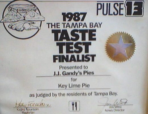 Pulse 13 TV 1987 Taste Test Finalist
